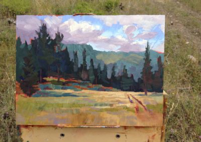 B. Rex Stewart | Plein Air Painting Oil Montana