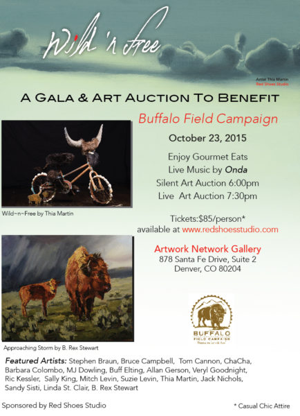 Buffalo Field Campaign Benefit